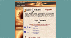 Desktop Screenshot of anchorwebhost.com